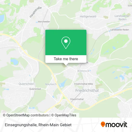 Карта Einsegnungshalle