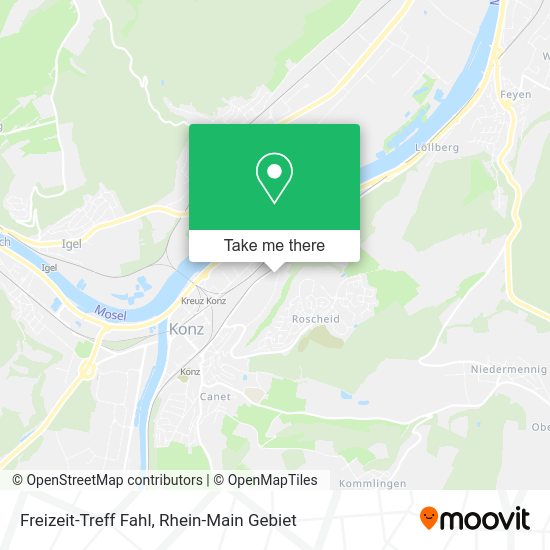 Карта Freizeit-Treff Fahl