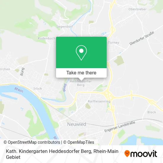 Карта Kath. Kindergarten Heddesdorfer Berg