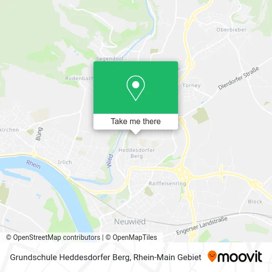 Карта Grundschule Heddesdorfer Berg