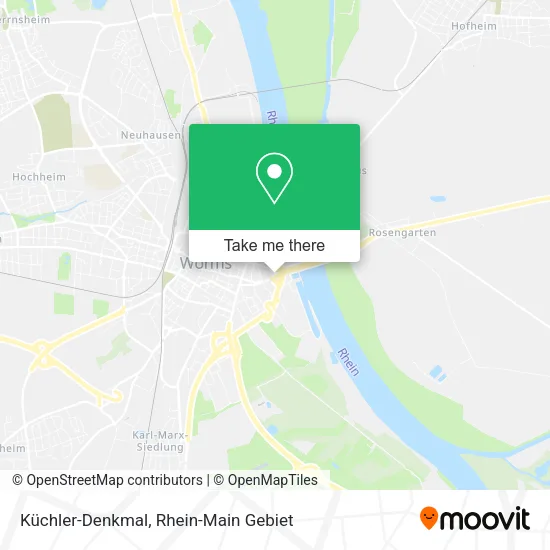 Küchler-Denkmal map