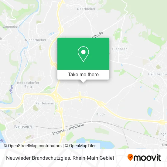 Карта Neuwieder Brandschutzglas