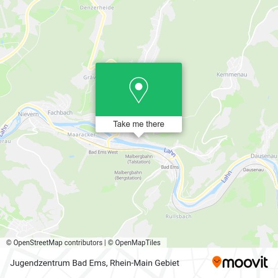Карта Jugendzentrum Bad Ems