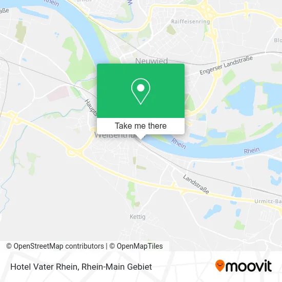Карта Hotel Vater Rhein