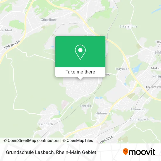 Карта Grundschule Lasbach