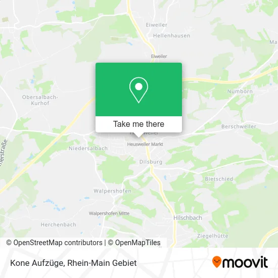 Карта Kone Aufzüge