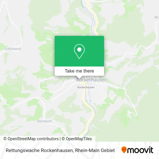Rettungswache Rockenhausen map