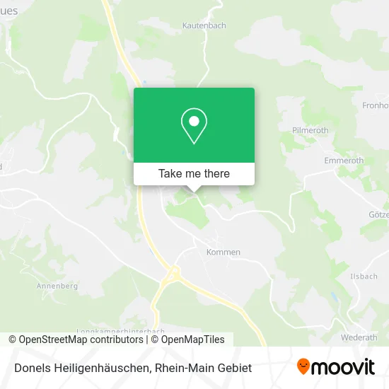 Карта Donels Heiligenhäuschen