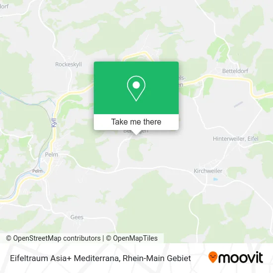 Карта Eifeltraum Asia+ Mediterrana