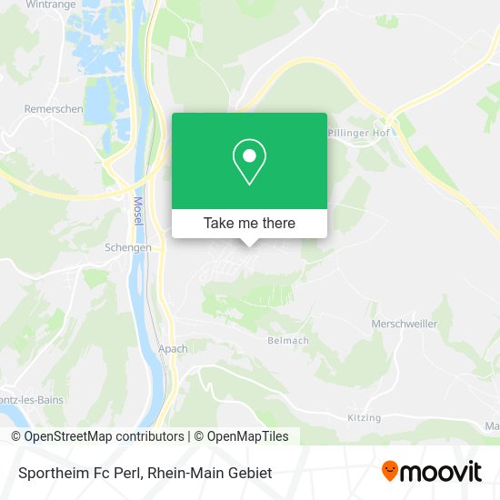 Sportheim Fc Perl map