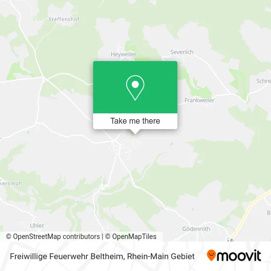 Карта Freiwillige Feuerwehr Beltheim