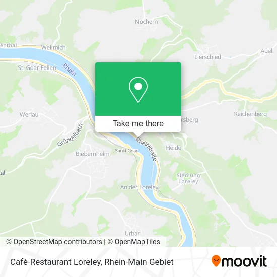 Карта Café-Restaurant Loreley