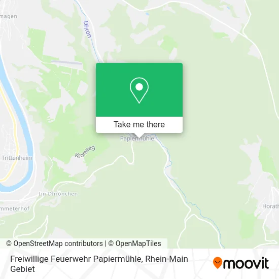 Карта Freiwillige Feuerwehr Papiermühle