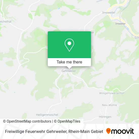 Карта Freiwillige Feuerwehr Gehrweiler