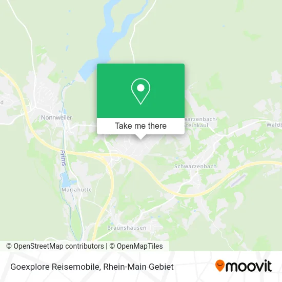 Карта Goexplore Reisemobile