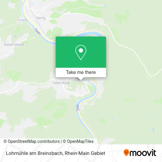 Карта Lohmühle am Breinsbach