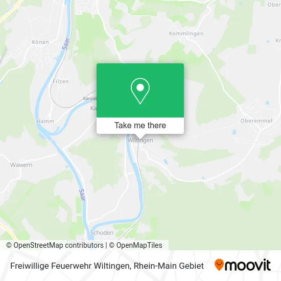 Карта Freiwillige Feuerwehr Wiltingen