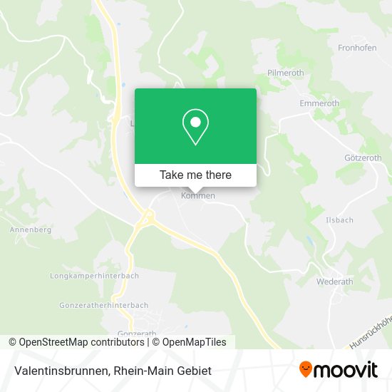 Карта Valentinsbrunnen
