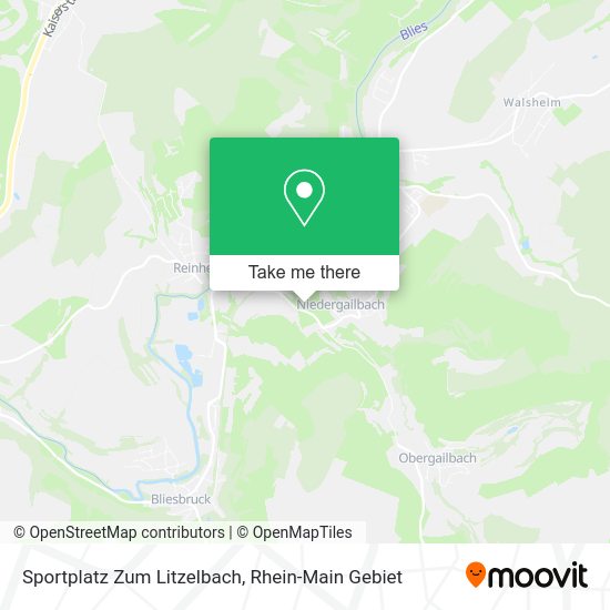 Карта Sportplatz Zum Litzelbach