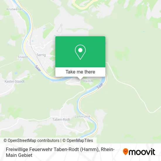 Карта Freiwillige Feuerwehr Taben-Rodt (Hamm)