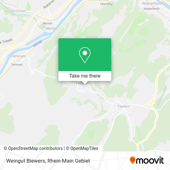 Карта Weingut Biewers