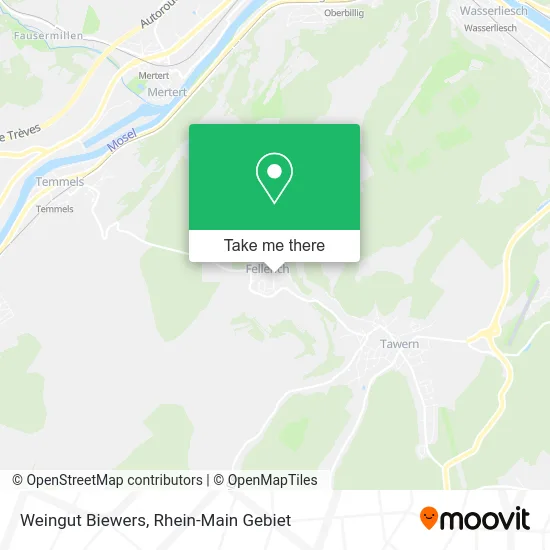Карта Weingut Biewers