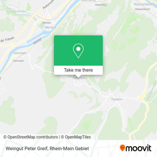 Карта Weingut Peter Greif