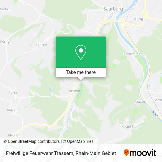 Карта Freiwillige Feuerwehr Trassem