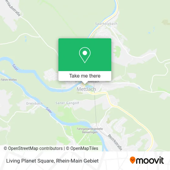 Карта Living Planet Square