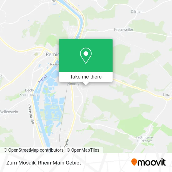 Карта Zum Mosaik