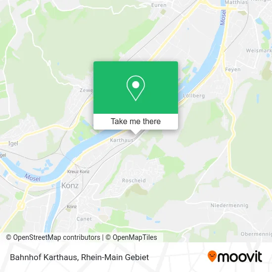 Карта Bahnhof Karthaus