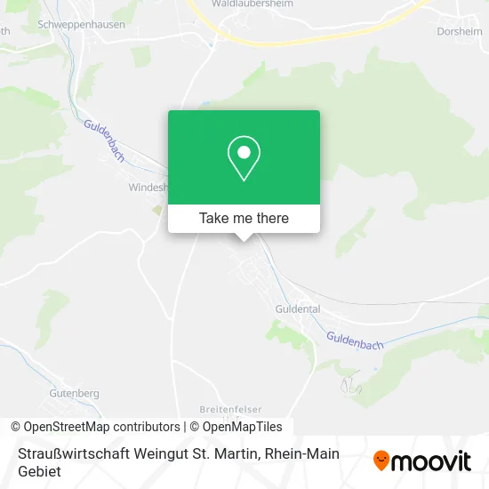 Карта Straußwirtschaft Weingut St. Martin