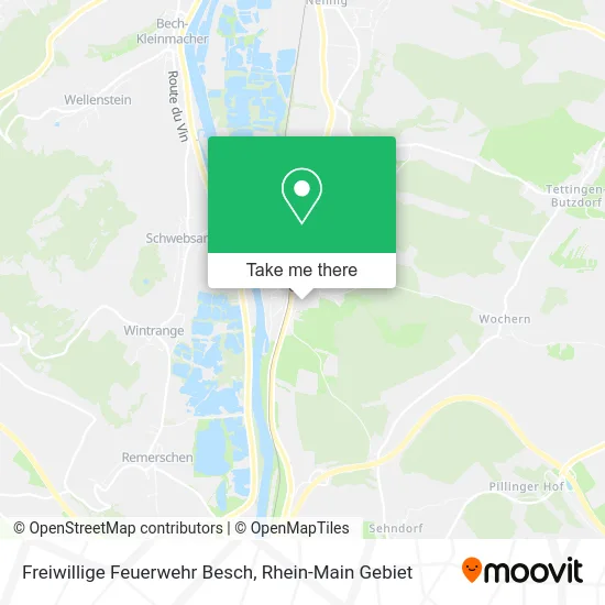 Карта Freiwillige Feuerwehr Besch