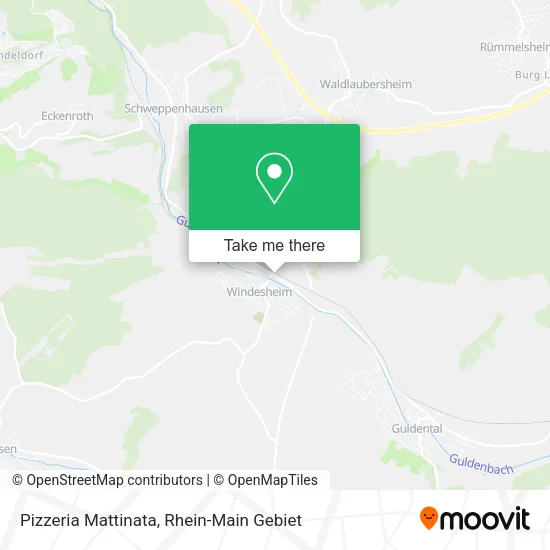 Карта Pizzeria Mattinata