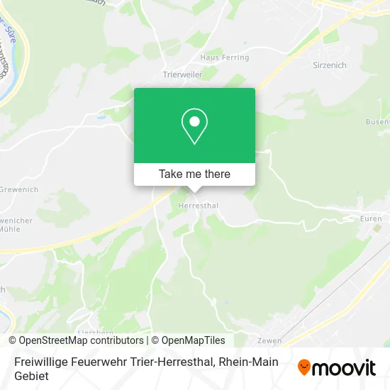 Карта Freiwillige Feuerwehr Trier-Herresthal