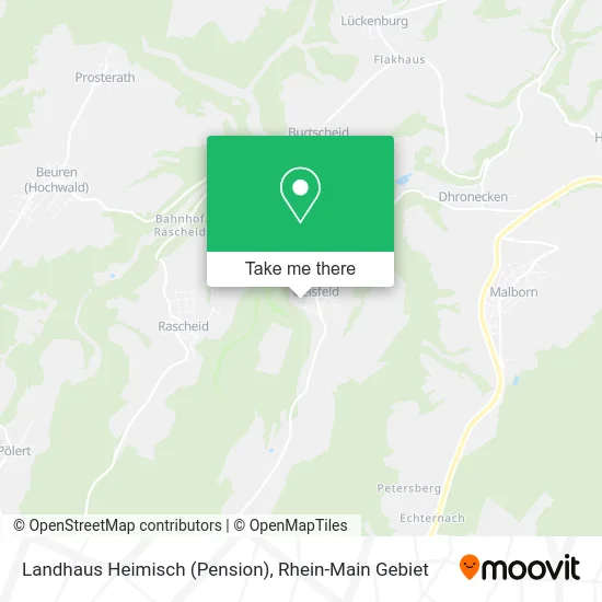 Карта Landhaus Heimisch (Pension)