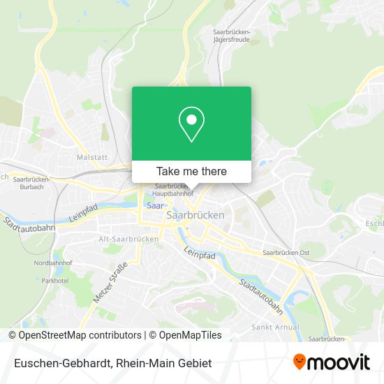Карта Euschen-Gebhardt