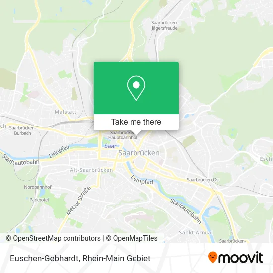 Карта Euschen-Gebhardt