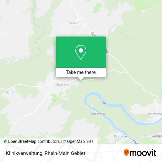 Карта Klinikverwaltung