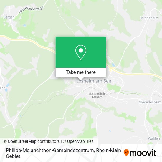 Карта Philipp-Melanchthon-Gemeindezentrum