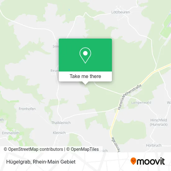 Карта Hügelgrab