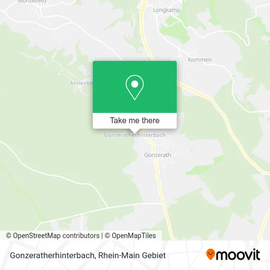 Карта Gonzeratherhinterbach