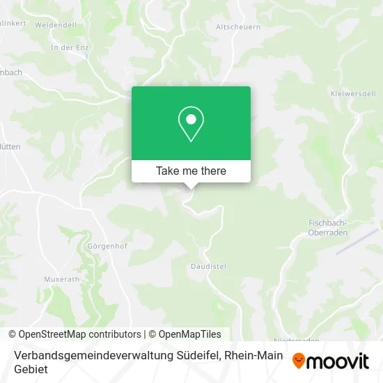 Карта Verbandsgemeindeverwaltung Südeifel