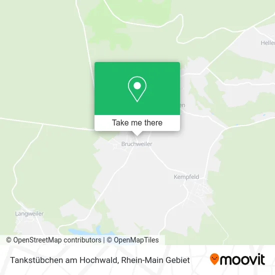 Карта Tankstübchen am Hochwald