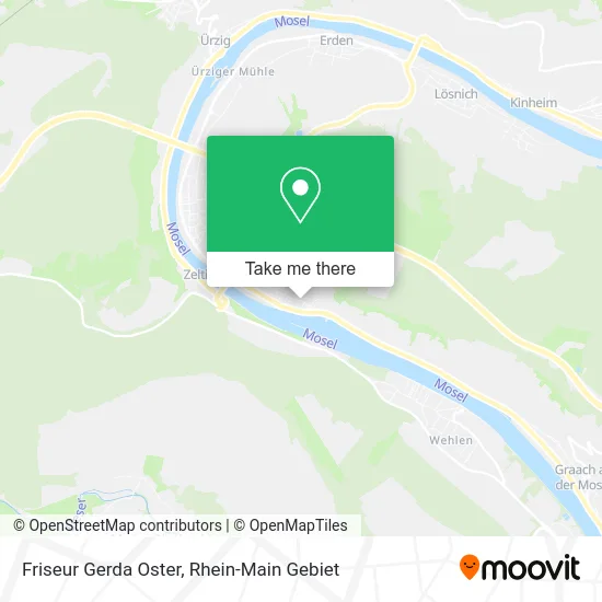 Карта Friseur Gerda Oster