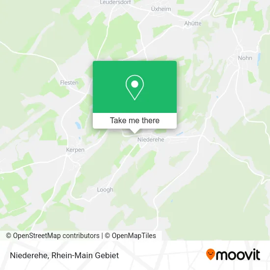 Карта Niederehe