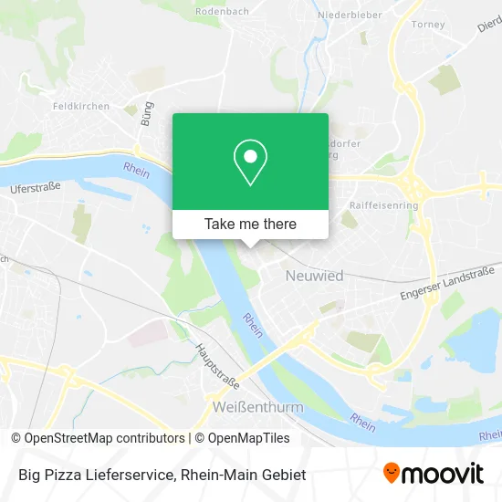 Карта Big Pizza Lieferservice
