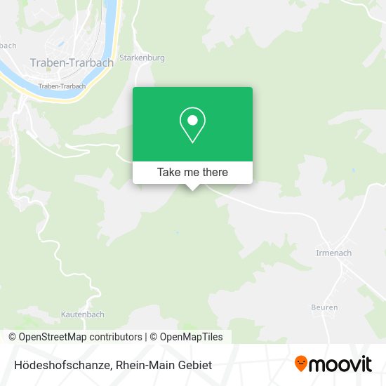 Карта Hödeshofschanze