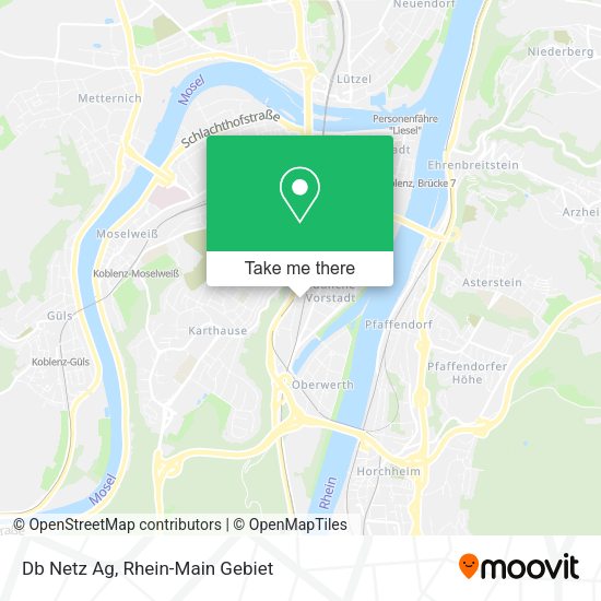 Db Netz Ag map