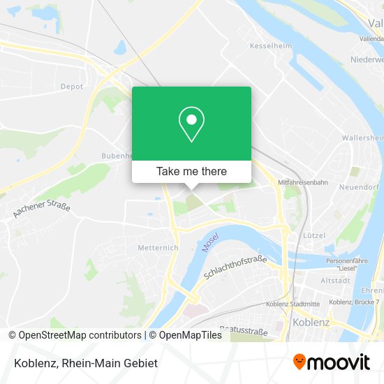 Карта Koblenz